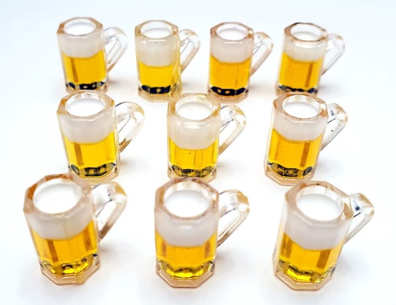 beer plastic board game token